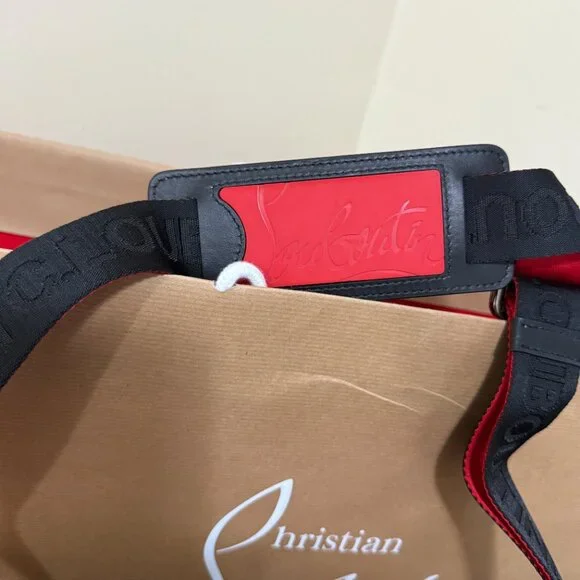 Christian Louboutin LOUBIDEAL SPORT BAG duffle BAG sneaker sole LARGE - Picture 6 of 16